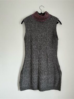 Krimson Klover winter/après-ski dress with Pink Accent Turtleneck